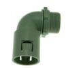 R/Angle Corrugated Adapter 25mm