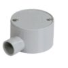 Shallow Junction Box 1x20mm Entry